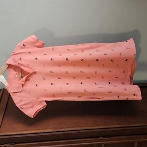 NIKE Womens Paris Polo Printed Tennis Dress 🎾📸🥐👚